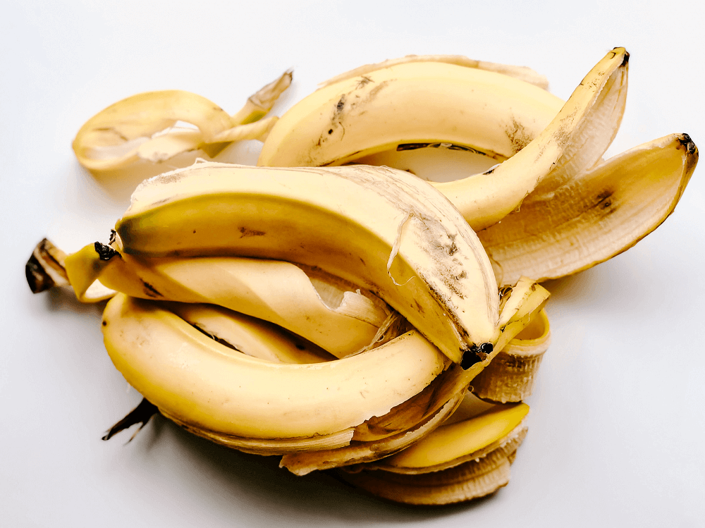 skórki bananów