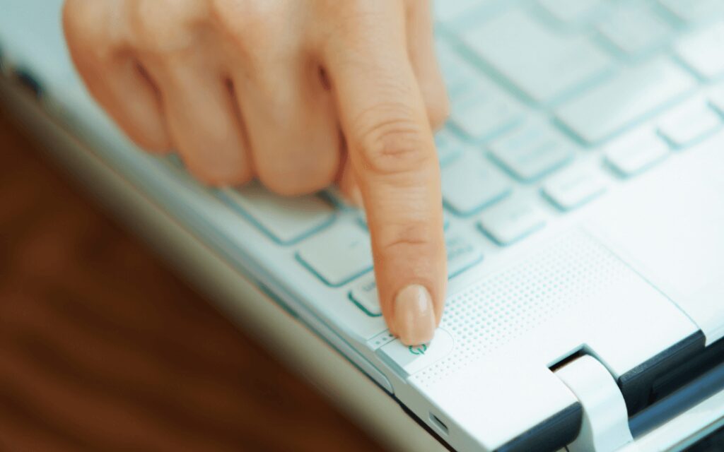 wyłączanie laptopa