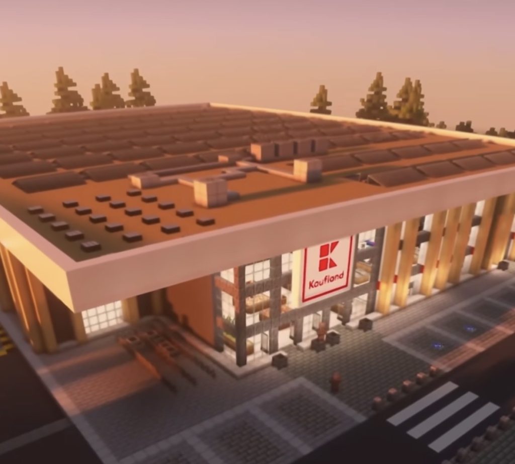 kaufland w grze minecraft